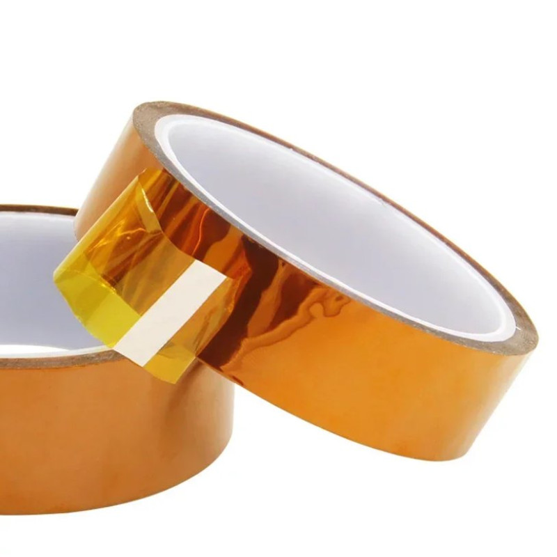 Каптоновий термостійкий поліамідний скотч, ширина 30мм довжина 33м image