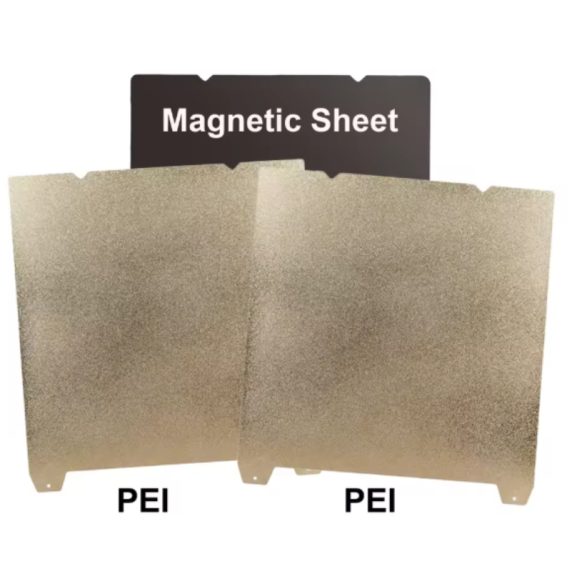 Килимок стальний PEI 310x315 мм до Creality K1 Max Нагрівальні платформи image