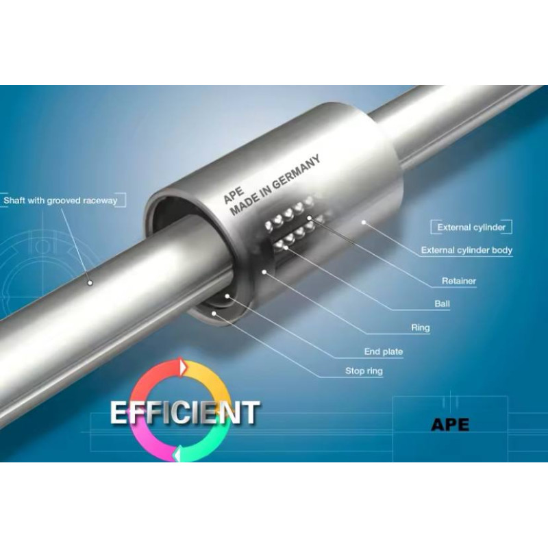 Лінійний підшипник LM8UU NSK image