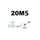Showing image for Гайка закладна профіль 20х20мм М5 Гайка закладна профіль 20х20мм М5 Профіль та фурнітура image