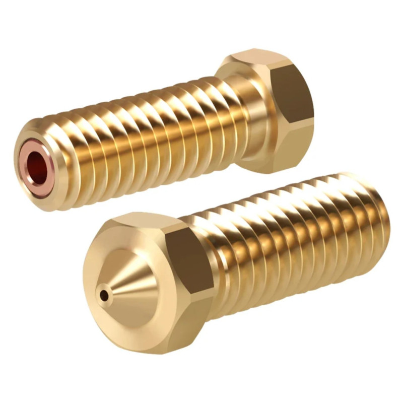 Сопло E3D Volcano CHT, High Traffic, 1,75 мм, отвір 0.4мм, латунь image