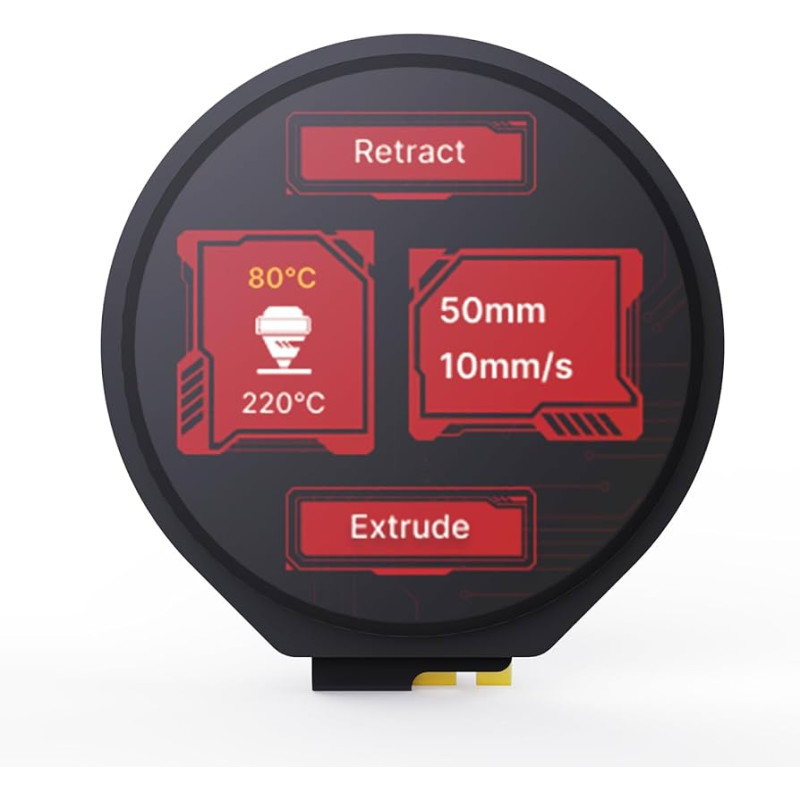 BTT Knomi v1/v2 круглий дисплей Електроніка, Дисплеї image