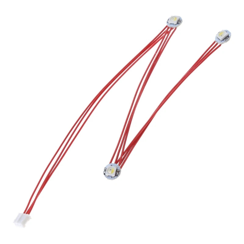 Stealthburner LED набір для Voron 2.4 (3 x RGBW Mini Button PCB LED, PTFE кабель) Електроніка, Інструменти та Аксессуари image