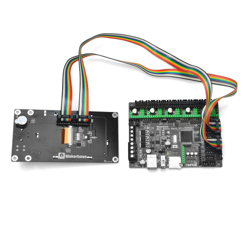 Плата керування 3Д принтером MKS Robin Nano V3.1 + MKS TFT35 v2.0 image