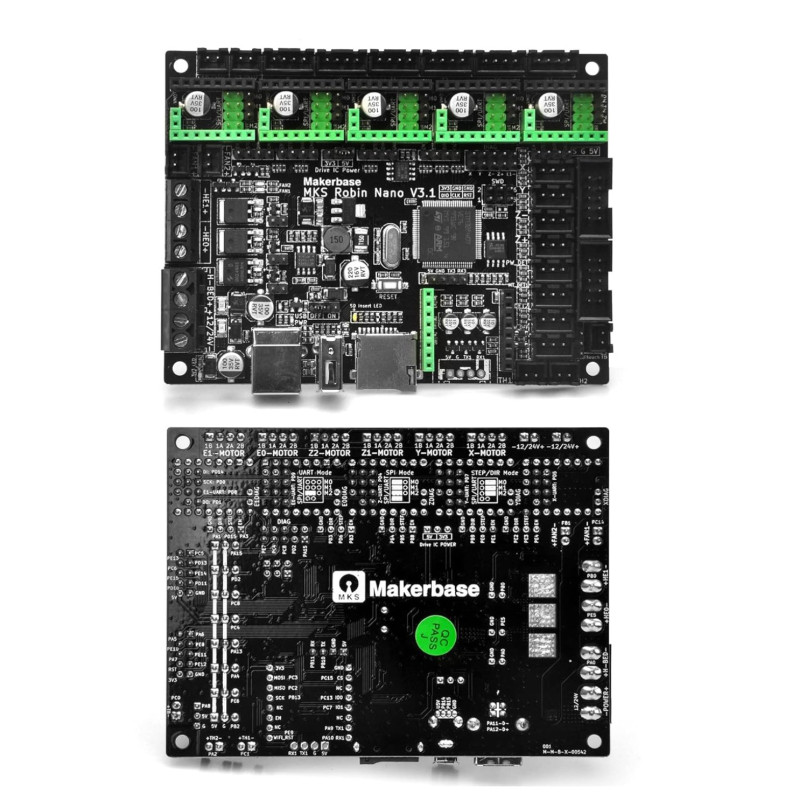 Плата керування 3Д принтером MKS Robin Nano V3.1 + MKS TFT35 v2.0 image