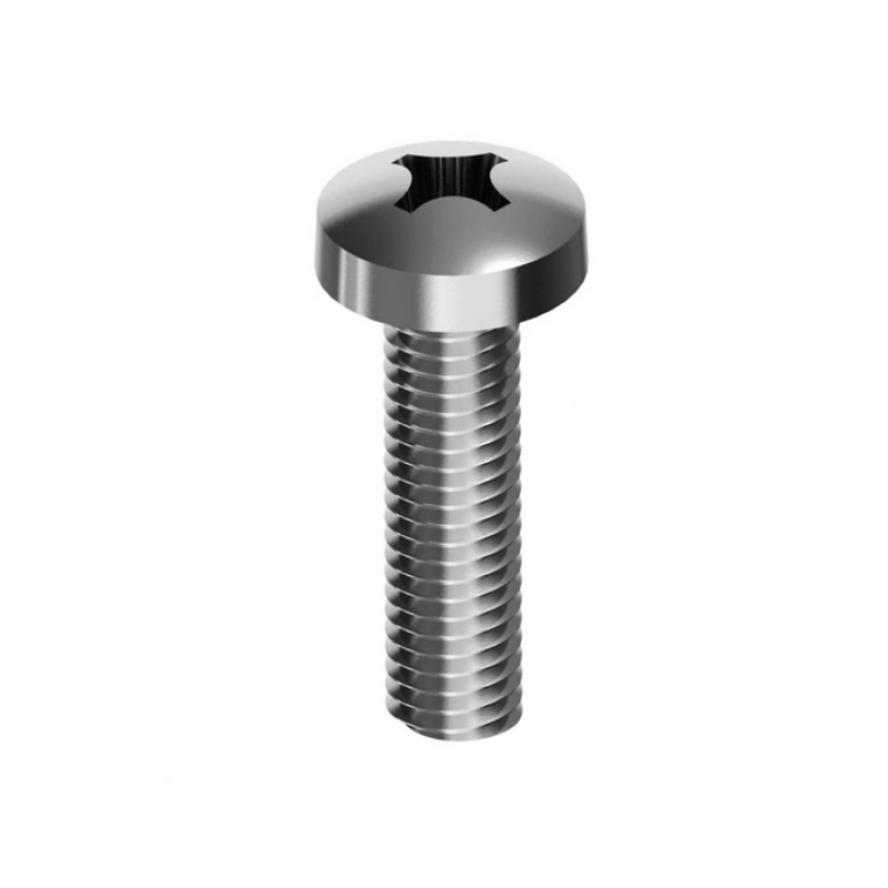 Гвинт М2 DIN7985 із заокругленою ціліндричною головкою та хрестоподібним шліцем image