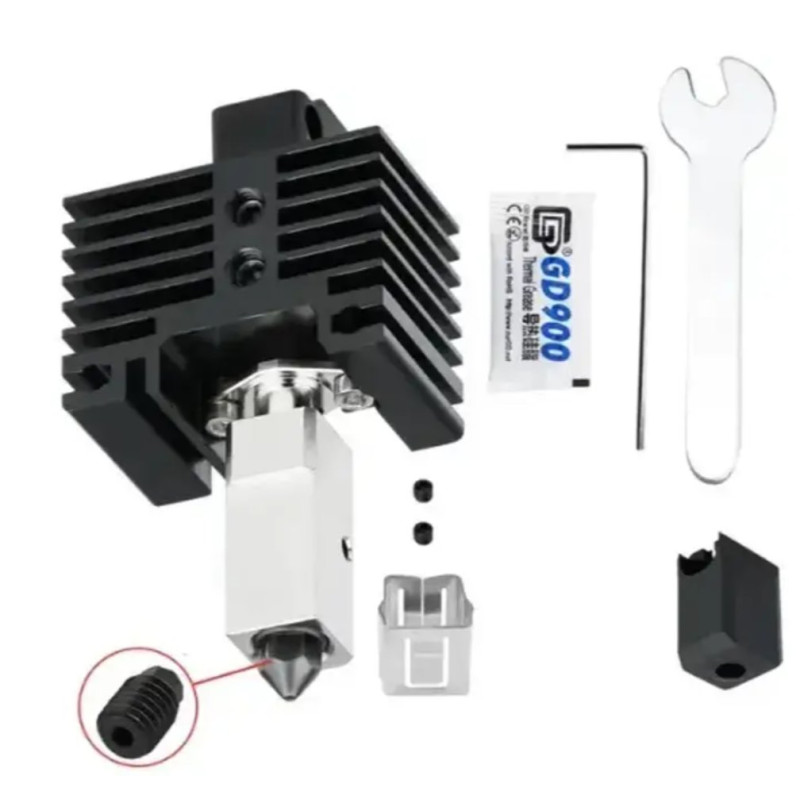 Хотенд до Bambu Lab P1/P1S, керамічний нагрівач 24В 48Вт image