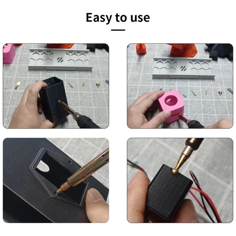 Набір насадок на паяльник для обробки пластикових деталей Інструменти та Аксессуари, Втулка різьбова image