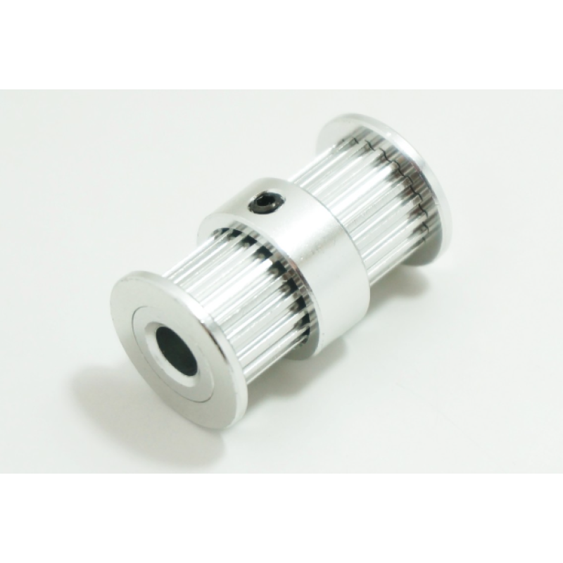 Зубчатий шків подвійний 20 зубців, вал 5мм, GT2-6мм image