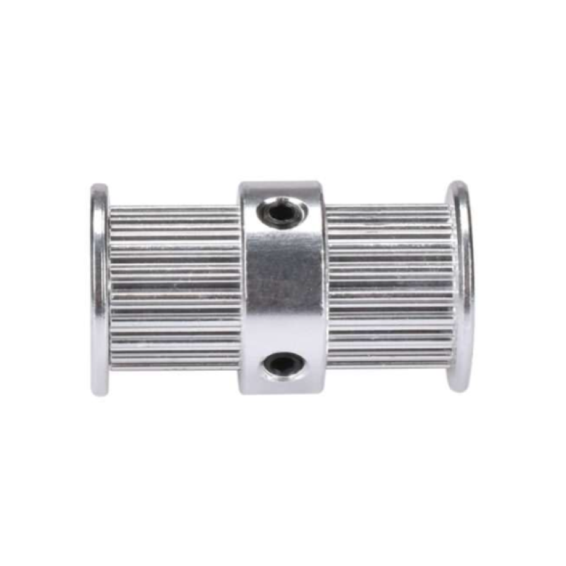 Зубчатий шків подвійний 20 зубців, вал 8мм, GT2-6мм Механіка, Зубчаті шківи image