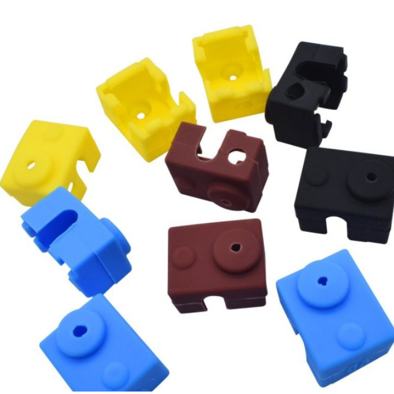 Носок нагрівального блока E3DV6 Силіконові носки image