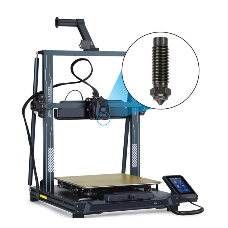 Сопло до Elegoo Neptune 4MAX/4PLUS, 1,75 мм, загартована сталь Сопла image