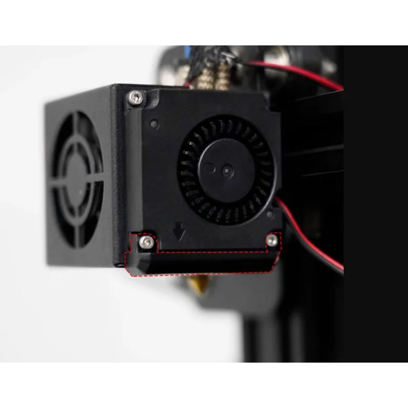 Сопло центробіжного вентилятора 40х40х10мм Охолодження image