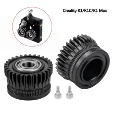 Шестерня подачі екструдера Creality K1/K1C/K1 MAX. Загартована сталь.